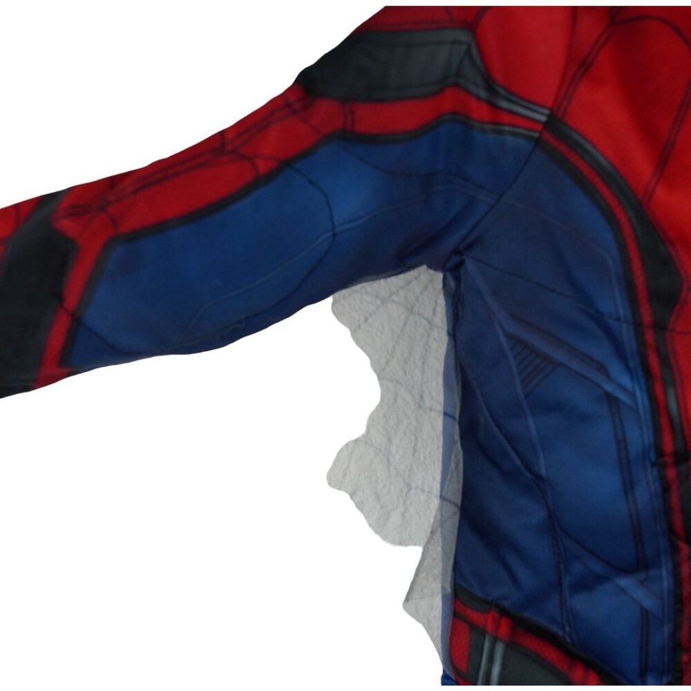 Marvel Spider-Man Costume Audio Wired Mask Child Medium Super Hero Cosplay NWOT - Picture 5 of 9